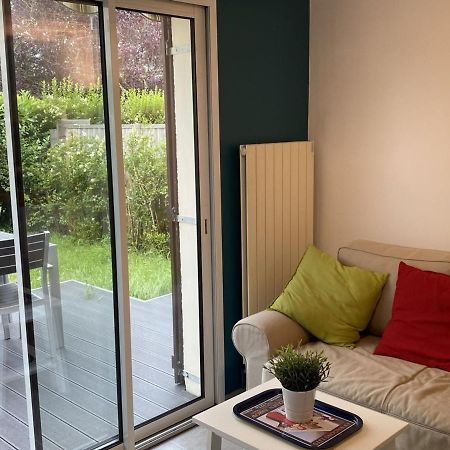 Charmant Cottage 2P Avec Jardin Et Wifi, A 2 Pas De La Plage De Cabourg - Fr-1-487-285 Luaran gambar